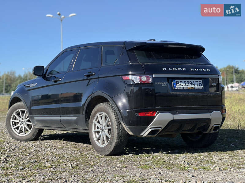Внедорожник / Кроссовер Land Rover Range Rover Evoque 2012 в Львове