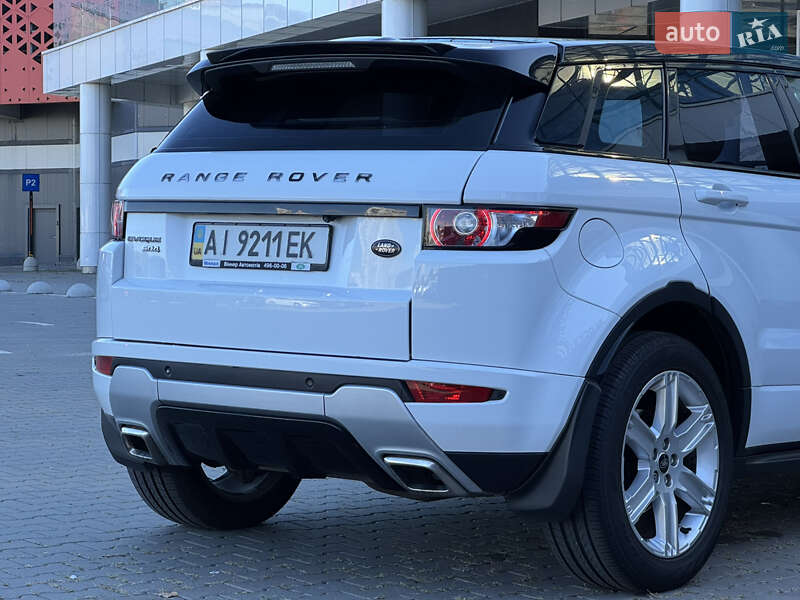 Внедорожник / Кроссовер Land Rover Range Rover Evoque 2013 в Киеве