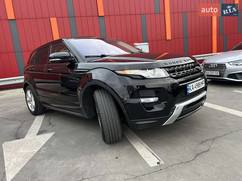 Позашляховик / Кросовер Land Rover Range Rover Evoque 2012 в Києві