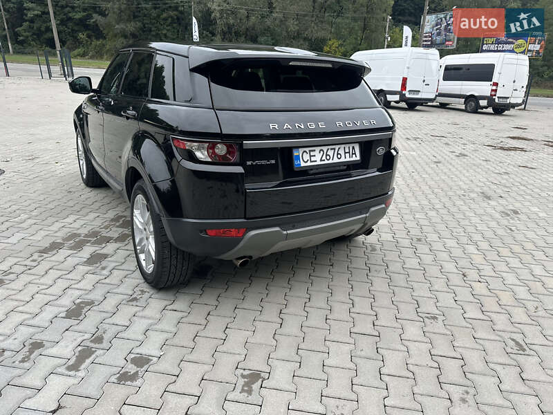 Позашляховик / Кросовер Land Rover Range Rover Evoque 2015 в Чернівцях