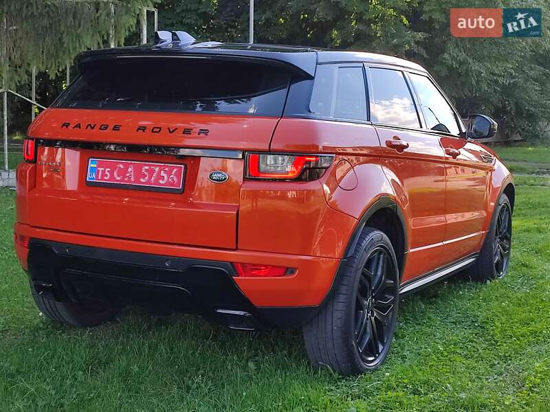 Внедорожник / Кроссовер Land Rover Range Rover Evoque 2017 в Луцке
