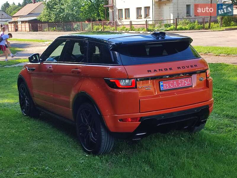 Внедорожник / Кроссовер Land Rover Range Rover Evoque 2017 в Луцке