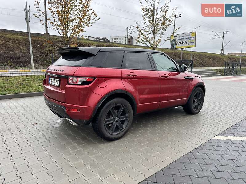 Внедорожник / Кроссовер Land Rover Range Rover Evoque 2013 в Ирпене