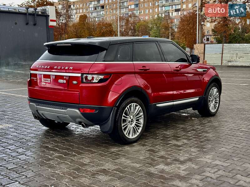 Позашляховик / Кросовер Land Rover Range Rover Evoque 2012 в Кривому Розі фото 6 Позашляховик / Кросовер Land Rover Range Rover Evoque 2012 в Кривому Розі