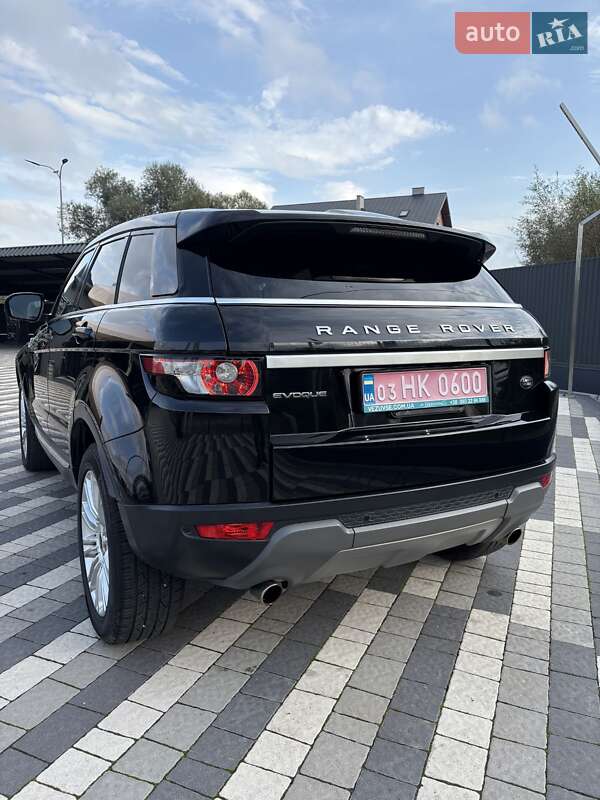 Внедорожник / Кроссовер Land Rover Range Rover Evoque 2012 в Львове