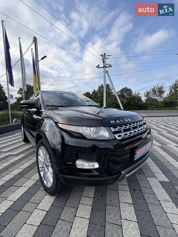 Внедорожник / Кроссовер Land Rover Range Rover Evoque 2012 в Львове