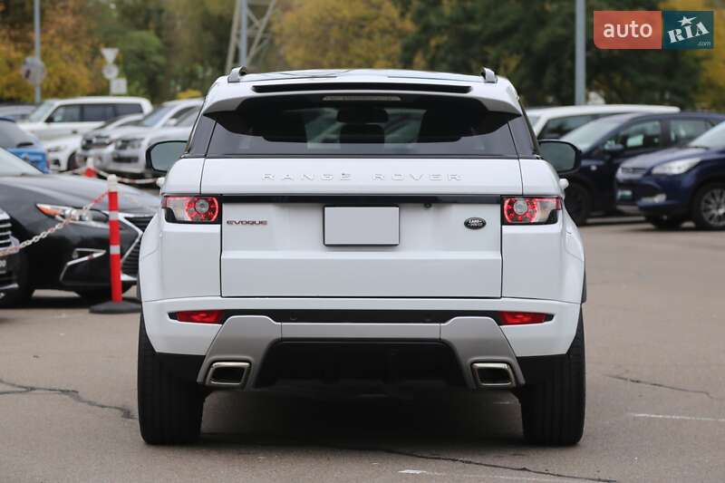 Позашляховик / Кросовер Land Rover Range Rover Evoque 2012 в Києві фото 6 Позашляховик / Кросовер Land Rover Range Rover Evoque 2012 в Києві