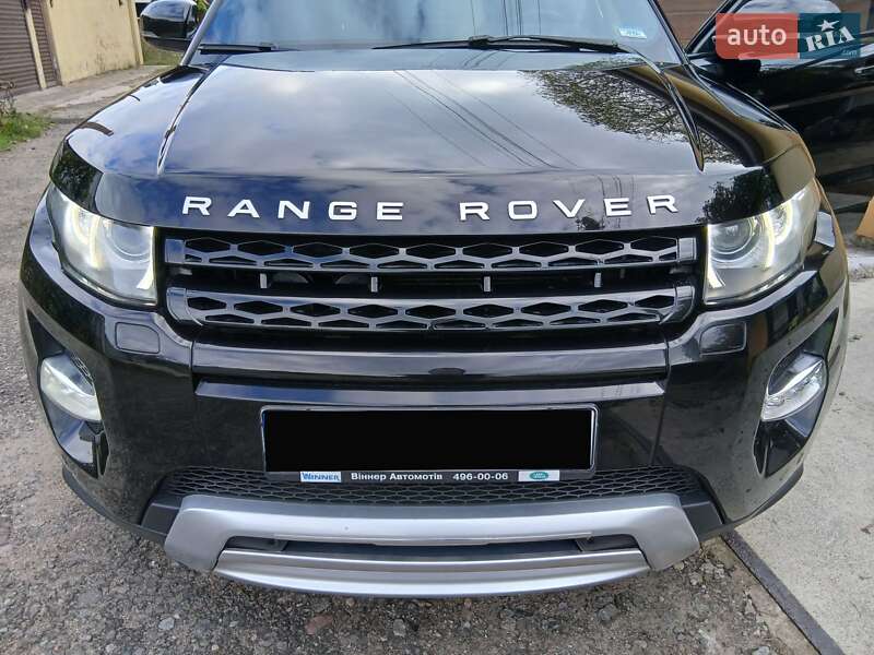 Land Rover Range Rover Evoque 2012 Land Rover Range Rover Evoque 2012