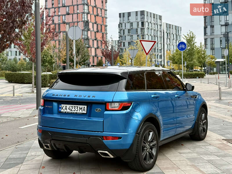Внедорожник / Кроссовер Land Rover Range Rover Evoque 2017 в Киеве
