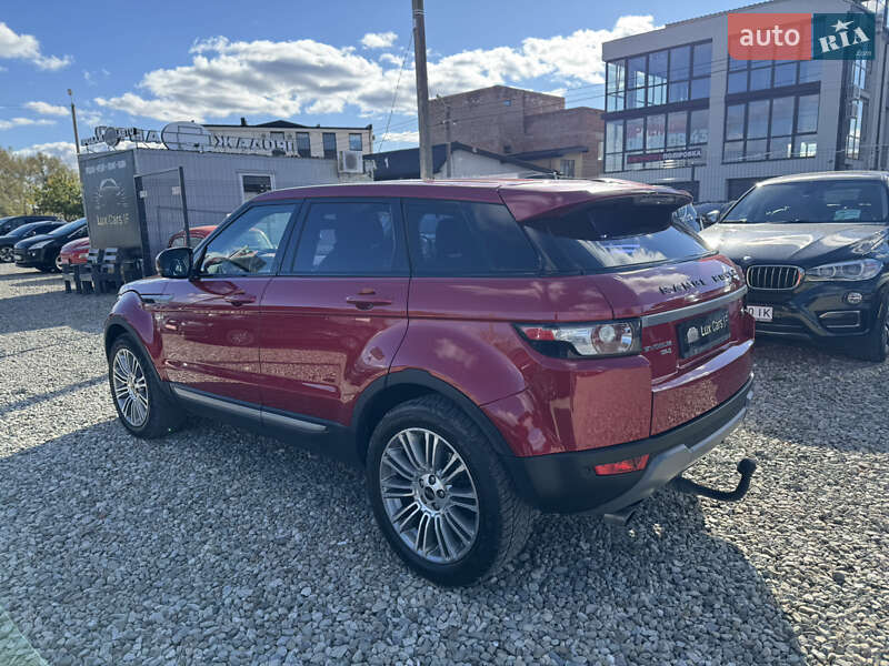 Позашляховик / Кросовер Land Rover Range Rover Evoque 2011 в Івано-Франківську