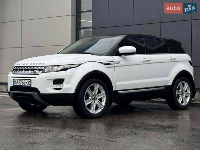 Позашляховик / Кросовер Land Rover Range Rover Evoque 2012 в Києві фото 4 Позашляховик / Кросовер Land Rover Range Rover Evoque 2012 в Києві