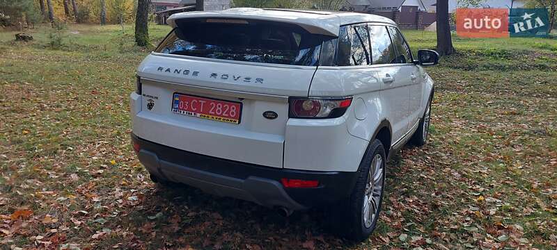 Позашляховик / Кросовер Land Rover Range Rover Evoque 2012 в Дубні
