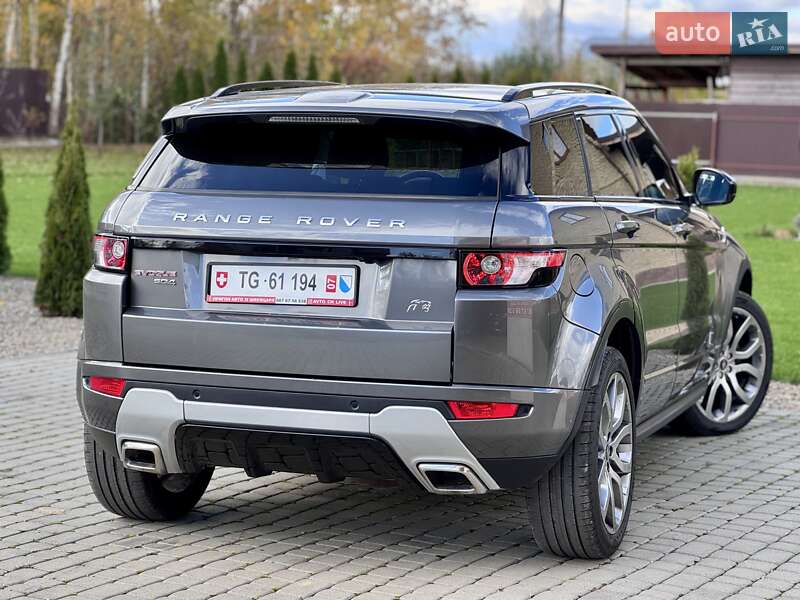 Позашляховик / Кросовер Land Rover Range Rover Evoque 2015 в Стрию
