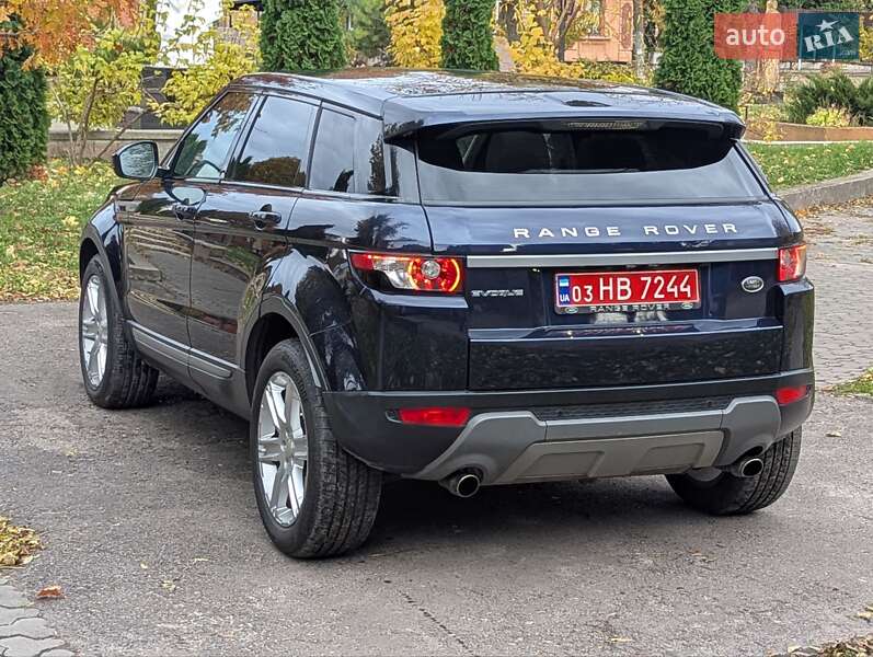 Позашляховик / Кросовер Land Rover Range Rover Evoque 2015 в Дубні фото 4 Позашляховик / Кросовер Land Rover Range Rover Evoque 2015 в Дубні