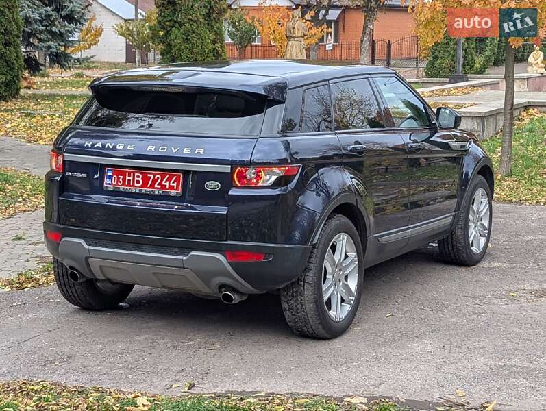 Позашляховик / Кросовер Land Rover Range Rover Evoque 2015 в Дубні фото 7 Позашляховик / Кросовер Land Rover Range Rover Evoque 2015 в Дубні
