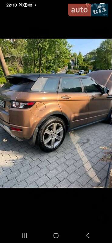 Внедорожник / Кроссовер Land Rover Range Rover Evoque 2013 в Киеве