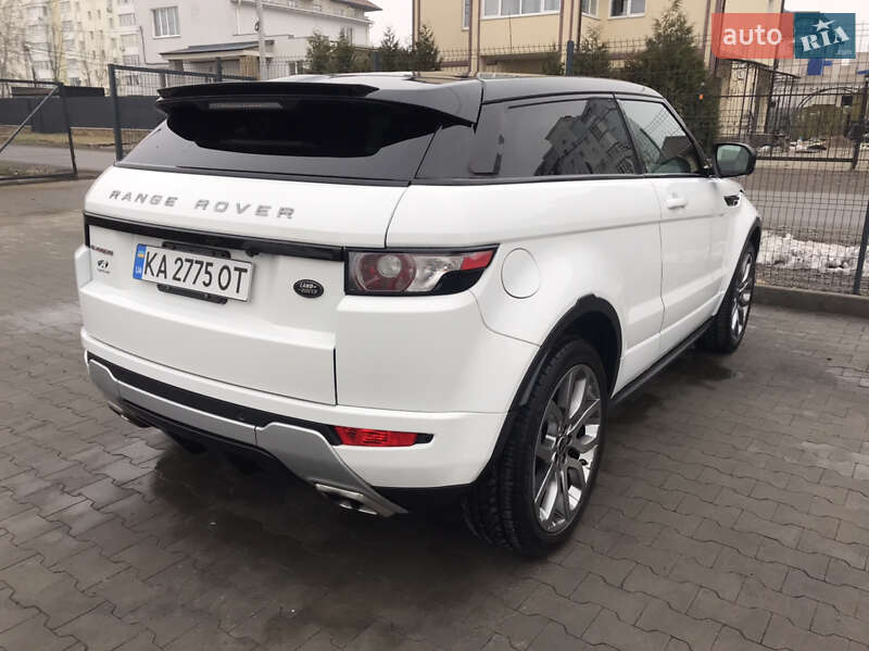 Позашляховик / Кросовер Land Rover Range Rover Evoque 2012 в Києві