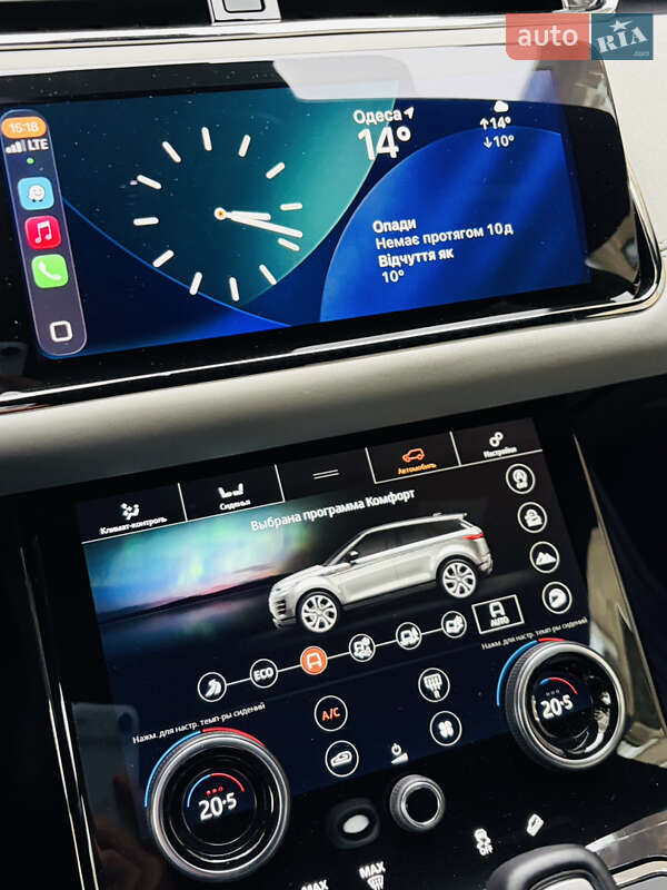 Позашляховик / Кросовер Land Rover Range Rover Evoque 2019 в Одесі фото 12 Позашляховик / Кросовер Land Rover Range Rover Evoque 2019 в Одесі