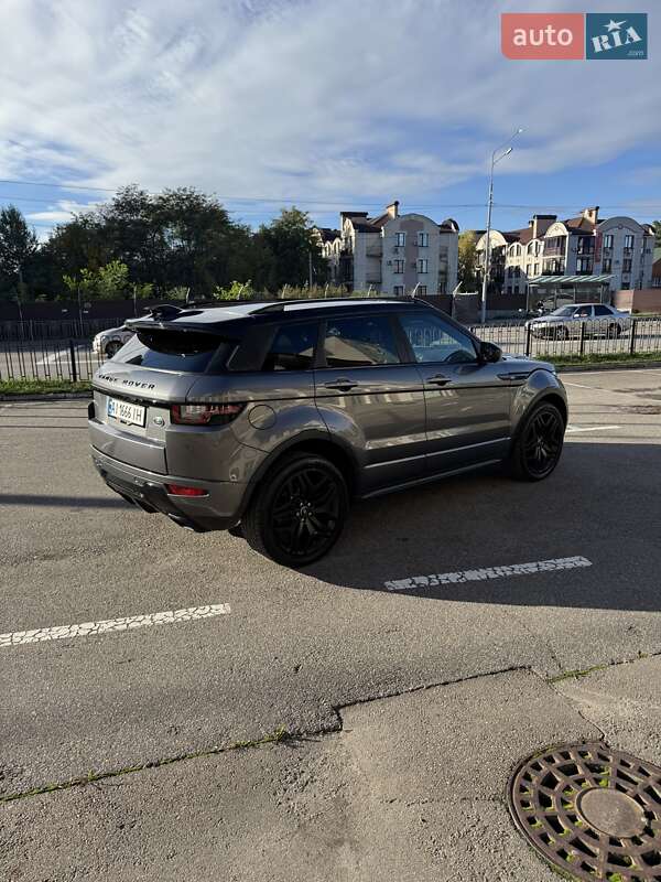 Позашляховик / Кросовер Land Rover Range Rover Evoque 2016 в Броварах фото 4 Позашляховик / Кросовер Land Rover Range Rover Evoque 2016 в Броварах