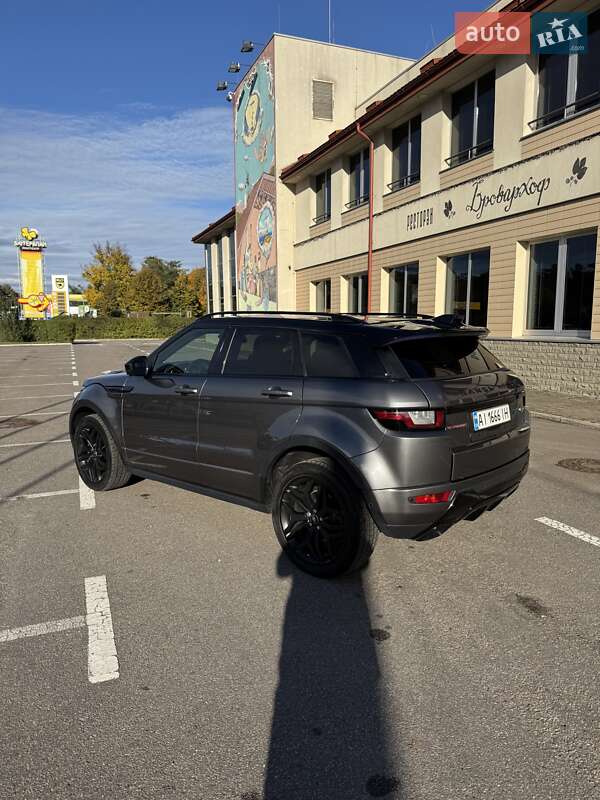 Позашляховик / Кросовер Land Rover Range Rover Evoque 2016 в Броварах фото 5 Позашляховик / Кросовер Land Rover Range Rover Evoque 2016 в Броварах