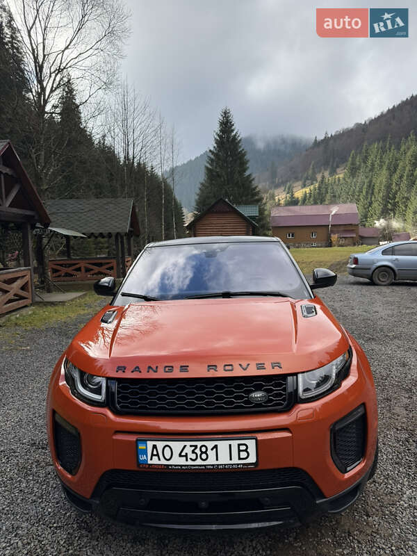 Внедорожник / Кроссовер Land Rover Range Rover Evoque 2016 в Межгорье фото 2 Внедорожник / Кроссовер Land Rover Range Rover Evoque 2016 в Межгорье