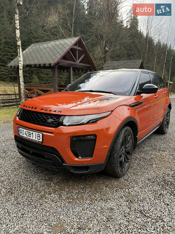 Внедорожник / Кроссовер Land Rover Range Rover Evoque 2016 в Межгорье фото 20 Внедорожник / Кроссовер Land Rover Range Rover Evoque 2016 в Межгорье
