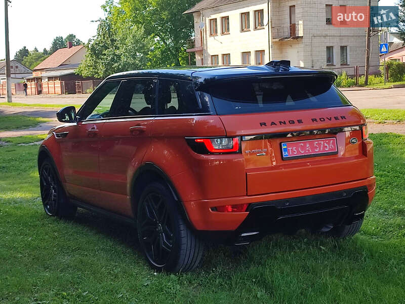 Позашляховик / Кросовер Land Rover Range Rover Evoque 2017 в Млиніві