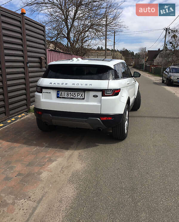 Внедорожник / Кроссовер Land Rover Range Rover Evoque 2017 в Киеве