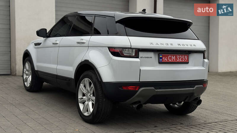 Позашляховик / Кросовер Land Rover Range Rover Evoque 2016 в Львові фото 7 Позашляховик / Кросовер Land Rover Range Rover Evoque 2016 в Львові