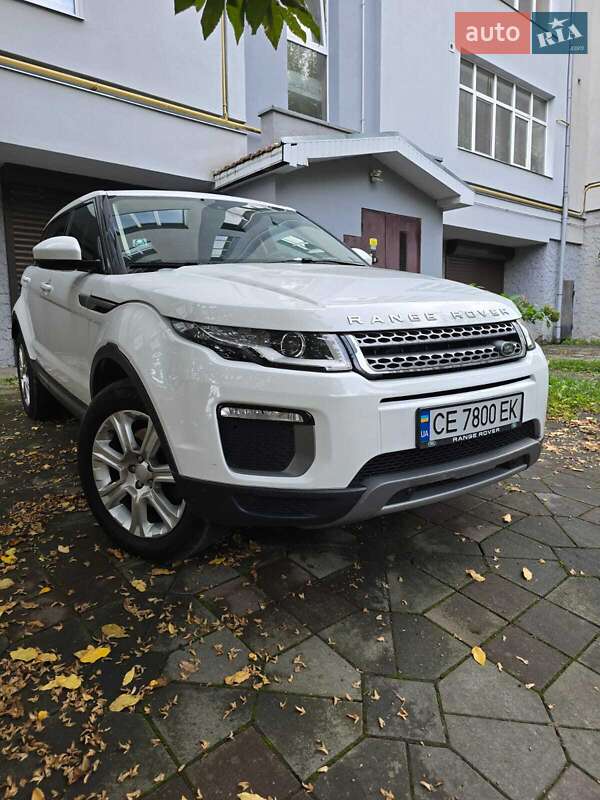 Внедорожник / Кроссовер Land Rover Range Rover Evoque 2016 в Черновцах