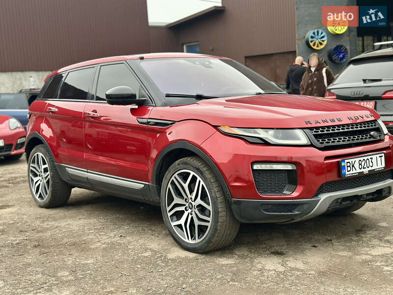 Позашляховик / Кросовер Land Rover Range Rover Evoque 2016 в Рівному фото 10 Позашляховик / Кросовер Land Rover Range Rover Evoque 2016 в Рівному