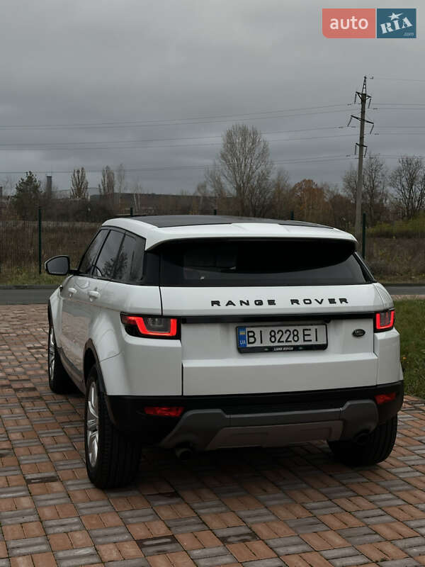 Внедорожник / Кроссовер Land Rover Range Rover Evoque 2016 в Чернигове