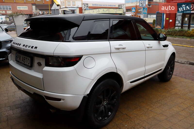 Позашляховик / Кросовер Land Rover Range Rover Evoque 2018 в Львові фото 5 Позашляховик / Кросовер Land Rover Range Rover Evoque 2018 в Львові