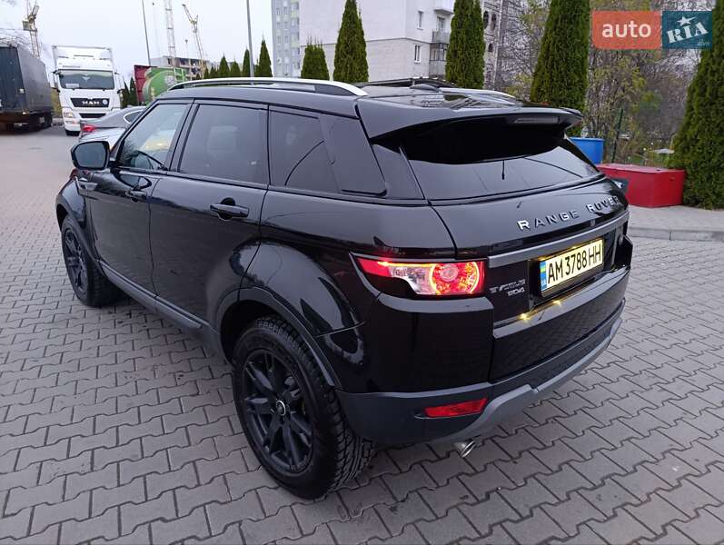 Позашляховик / Кросовер Land Rover Range Rover Evoque 2013 в Житомирі