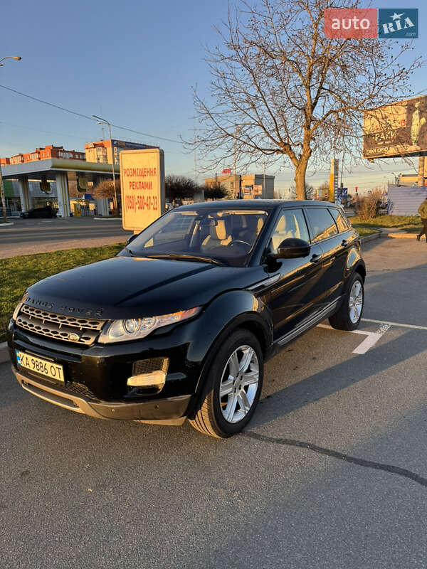 Позашляховик / Кросовер Land Rover Range Rover Evoque 2013 в Борисполі