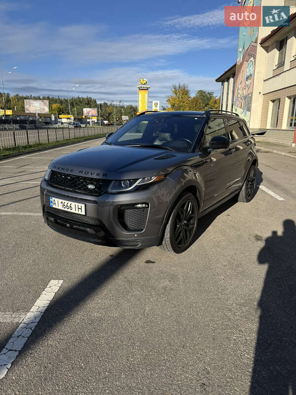 Позашляховик / Кросовер Land Rover Range Rover Evoque 2016 в Броварах
