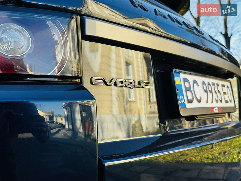Позашляховик / Кросовер Land Rover Range Rover Evoque 2012 в Трускавці