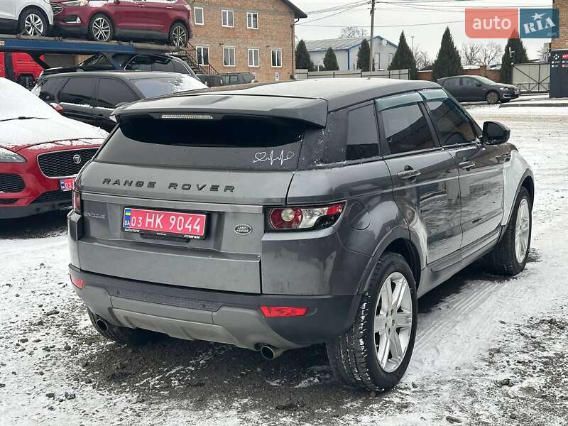 Позашляховик / Кросовер Land Rover Range Rover Evoque 2015 в Луцьку