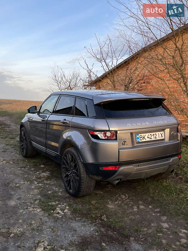 Внедорожник / Кроссовер Land Rover Range Rover Evoque 2013 в Ровно