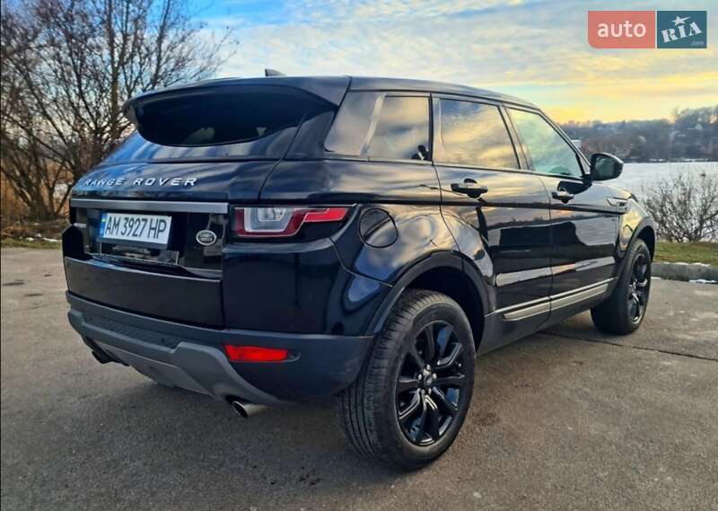 Внедорожник / Кроссовер Land Rover Range Rover Evoque 2017 в Киеве