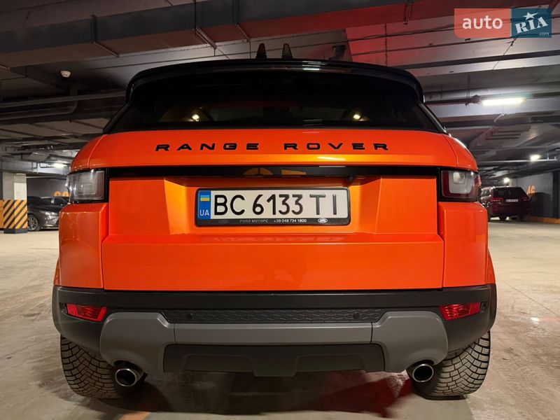 Внедорожник / Кроссовер Land Rover Range Rover Evoque 2016 в Львове