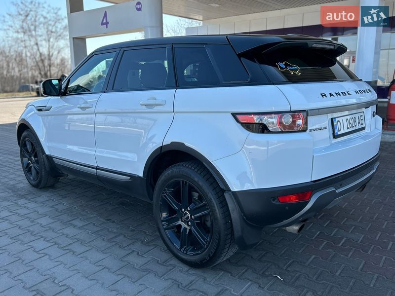 Внедорожник / Кроссовер Land Rover Range Rover Evoque 2012 в Борисполе