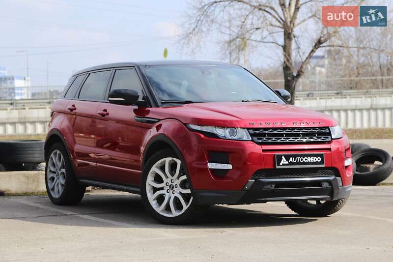 Land Rover Range Rover Evoque 2012