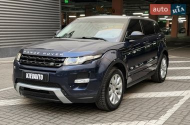 Внедорожник / Кроссовер Land Rover Range Rover Evoque 2013 в Киеве