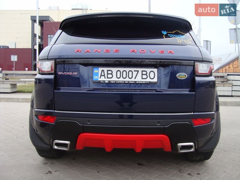 Позашляховик / Кросовер Land Rover Range Rover Evoque 2017 в Вінниці