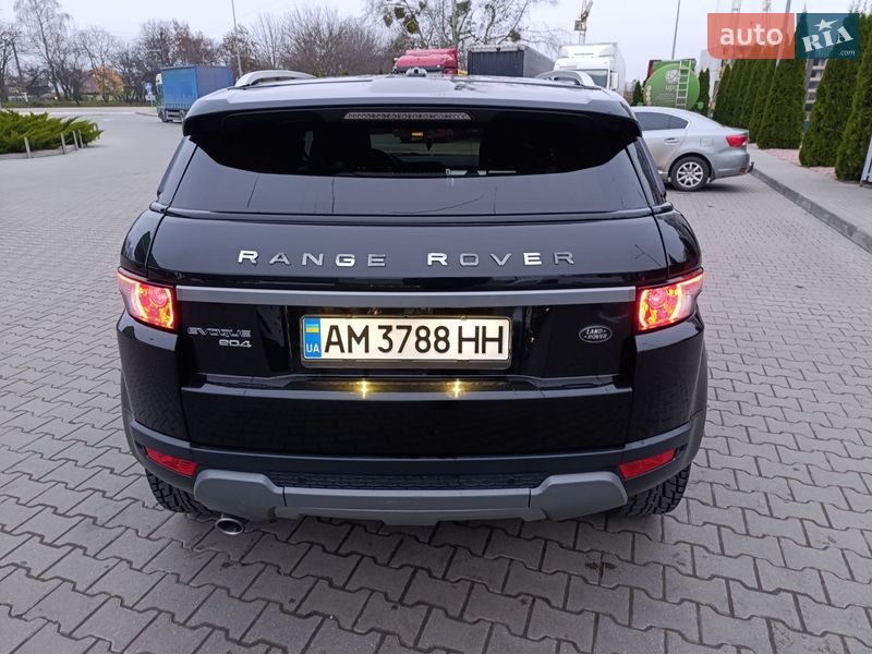 Внедорожник / Кроссовер Land Rover Range Rover Evoque 2013 в Житомире