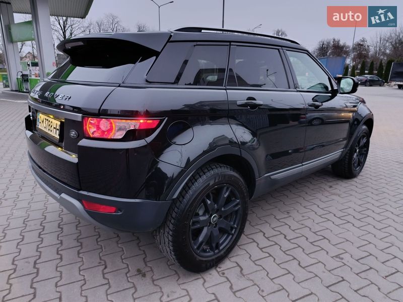 Внедорожник / Кроссовер Land Rover Range Rover Evoque 2013 в Житомире