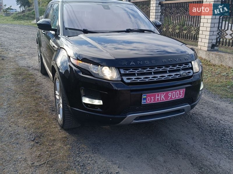 Внедорожник / Кроссовер Land Rover Range Rover Evoque 2014 в Сарнах