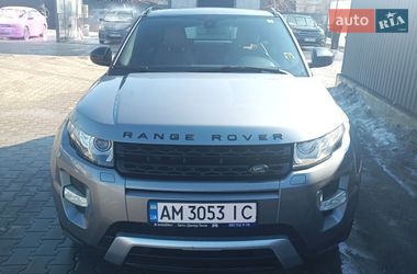 Внедорожник / Кроссовер Land Rover Range Rover Evoque 2014 в Житомире