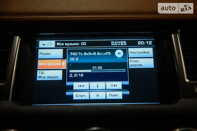 Позашляховик / Кросовер Land Rover Range Rover Sport 2012 в Одесі